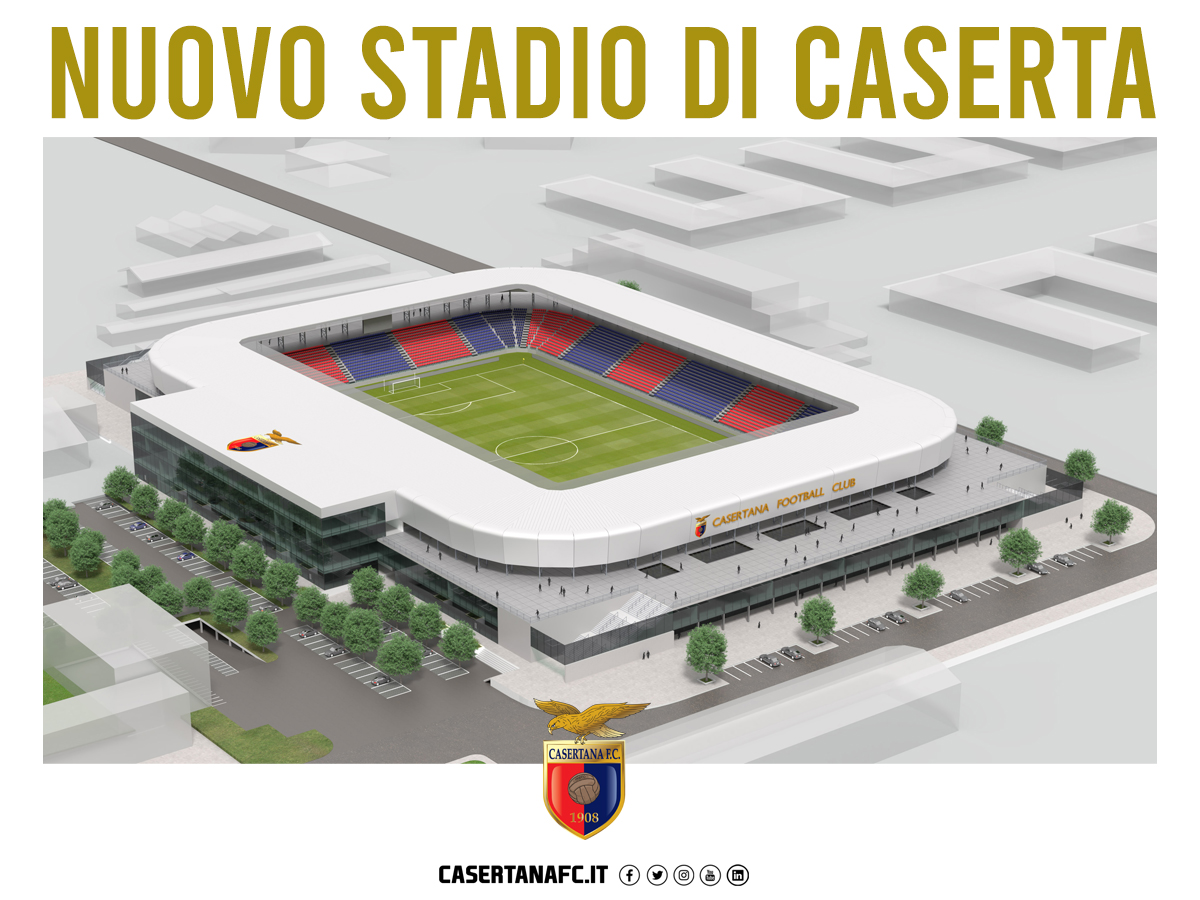 Nuovo Stadio di Caserta, c’è la svolta
