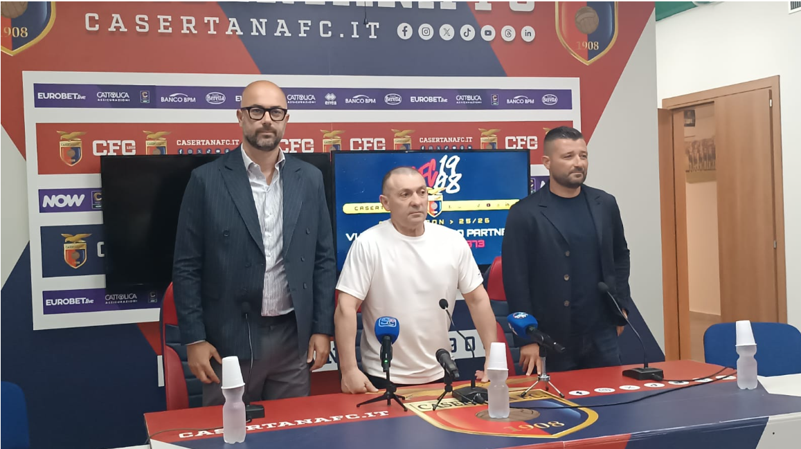 Casertana, il ds Degli Esposti si (ri)presenta: “Sono carico, lavorare insieme per costruire qualcosa di importante”