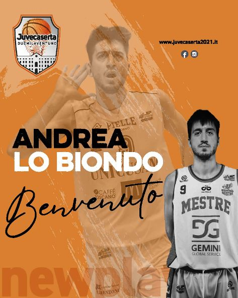 Andrea Lo Biondo, secondo volto nuovo della Paperdi Juvecaserta