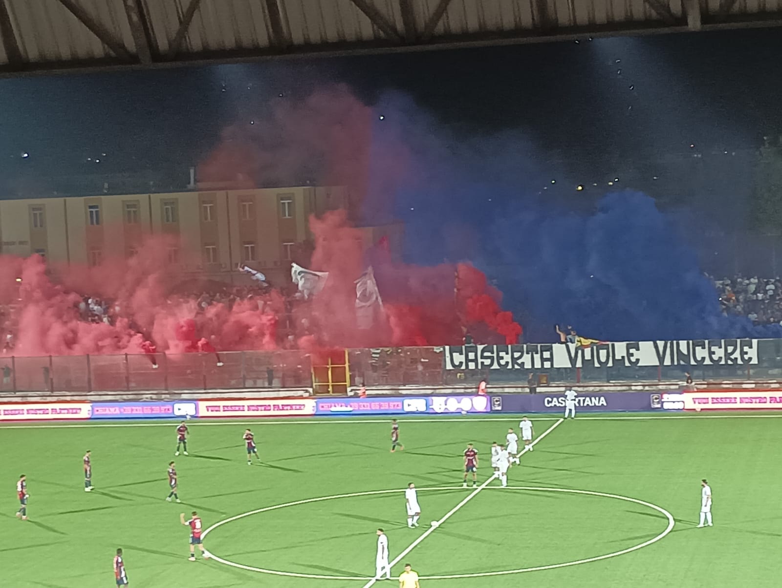 Casertana, bene la prima, ora i rinforzi. Coppitelli: “Migliorare delle cose, siamo in costruzione”