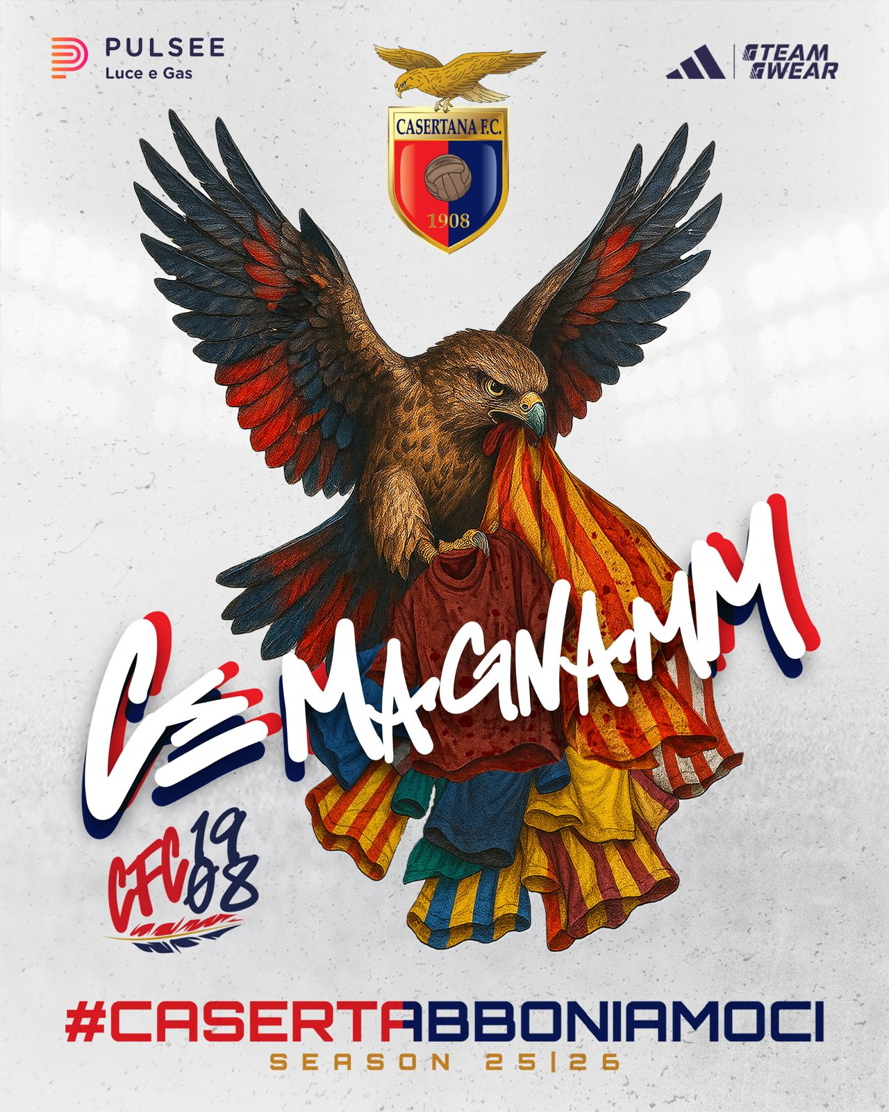 Casertana: continua la campagna abbonamenti