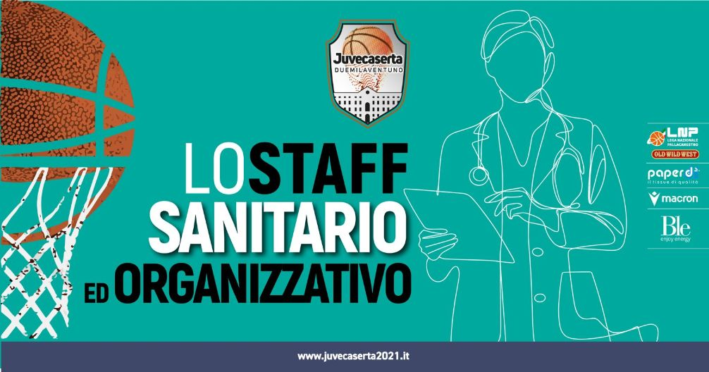 Paperdi JuveCaserta 2021: confermati staff sanitario ed organizzativo