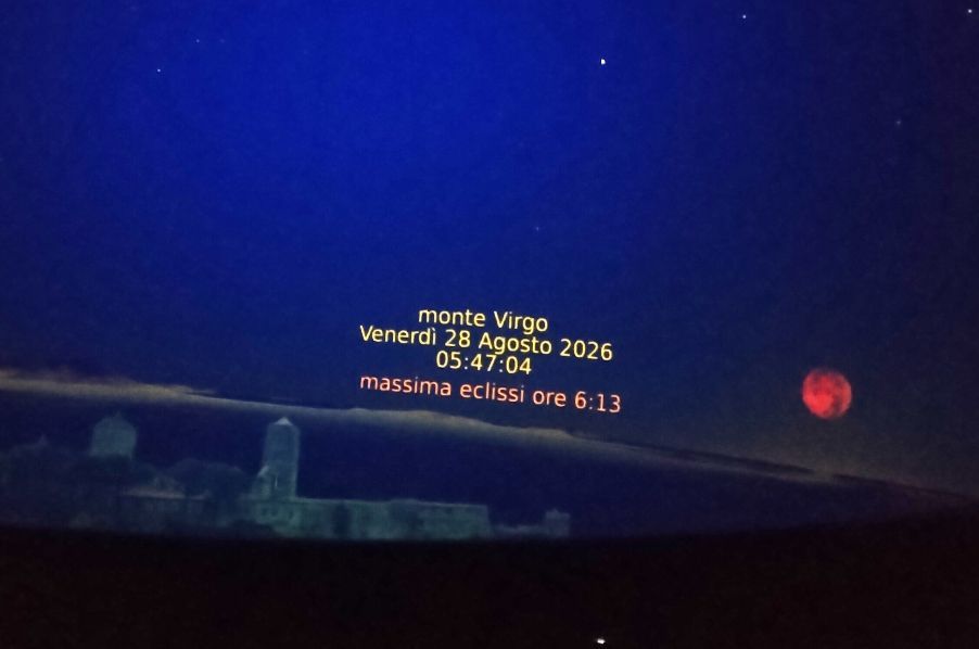 Questa notte eclissi parziale di Luna
