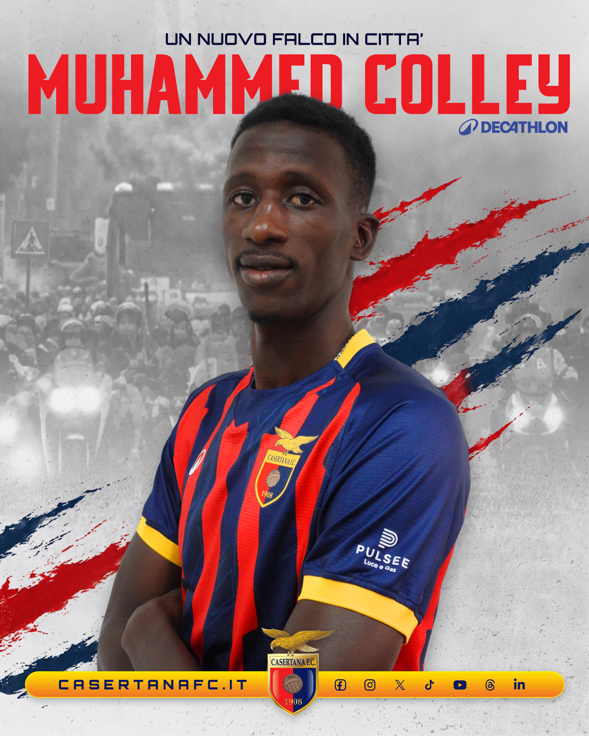 Muhammed Colley è della Casertana